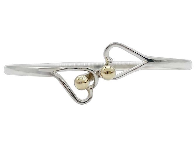 Tiffany & Co. Hook Eye Charm Armband Silber