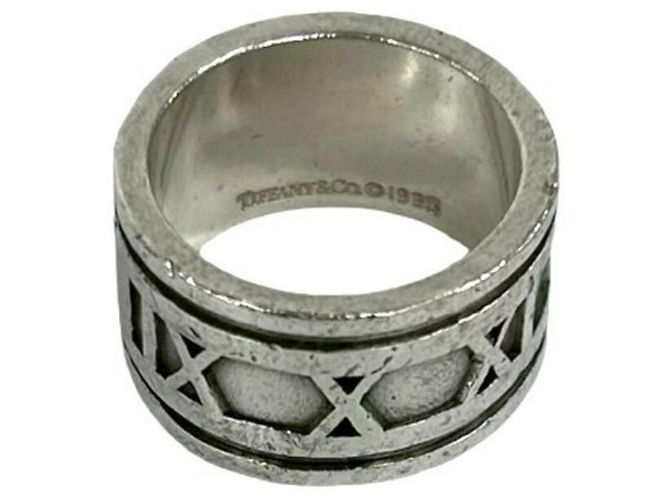 Tiffany & Co. Atlas Ring breit Silber