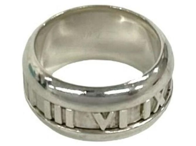 Anel Tiffany & Co Atlas em prata