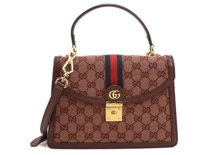 Gucci Ophidia Handtasche Rot Bordeaux