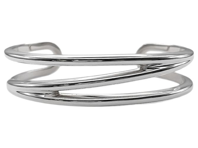 Pulseira rígida Tiffany & Co. Diagonal Bangle Prata
