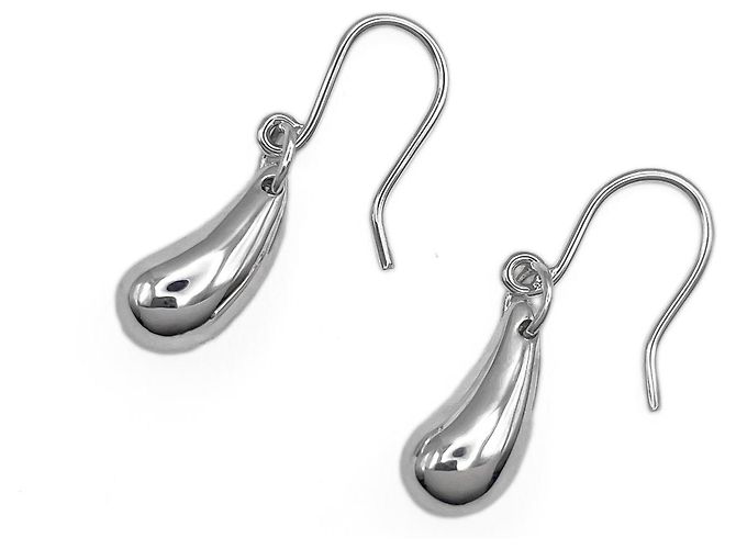 Pendientes Teardrop de Tiffany & Co. por Elsa Peretti Plata