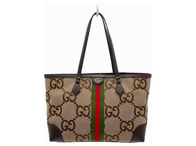 Borsa Tote GUCCI Sherry Marrone