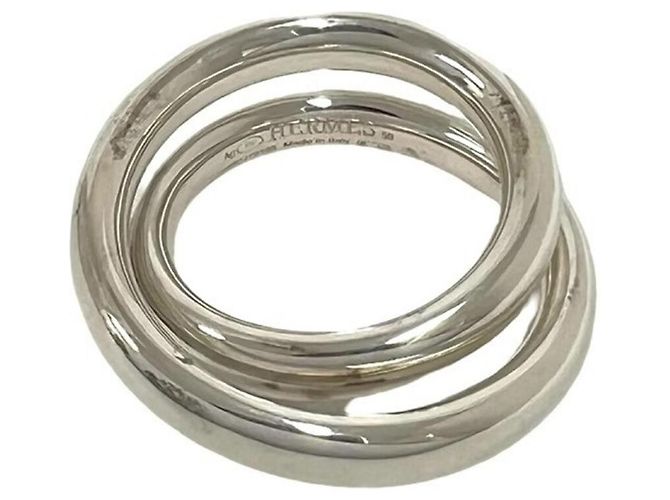 Ring Hermès Anello Vertige Hermes Argento