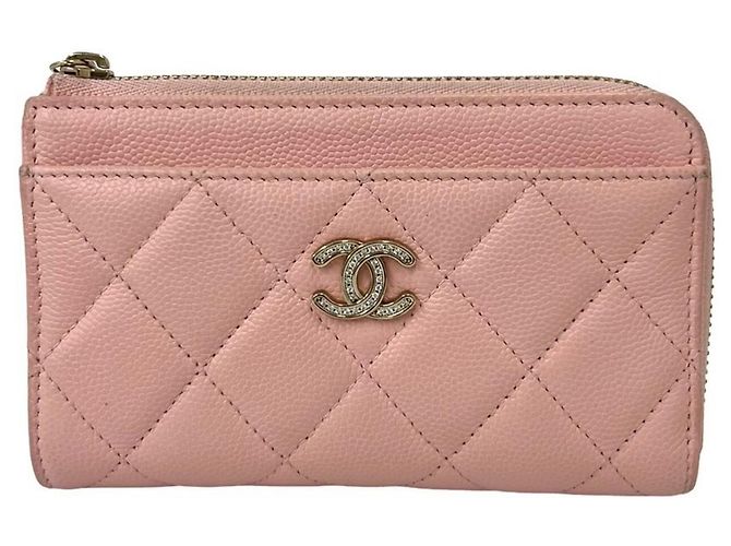 Portafoglio monete Chanel Rosa