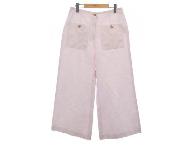 Pantalones Chanel Rosa