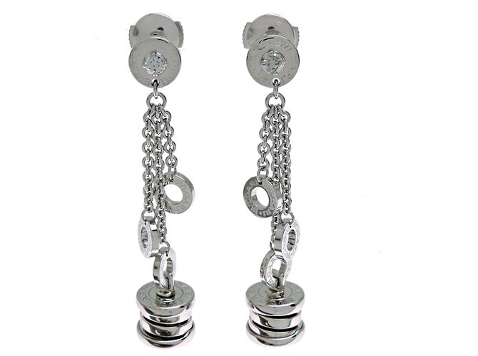 Bulgari Orecchini a lobo Bvlgari B.zero1 Element con diamante