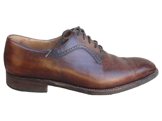 Autre Marque Marvin & Co Robert Richelieu en cuir marron