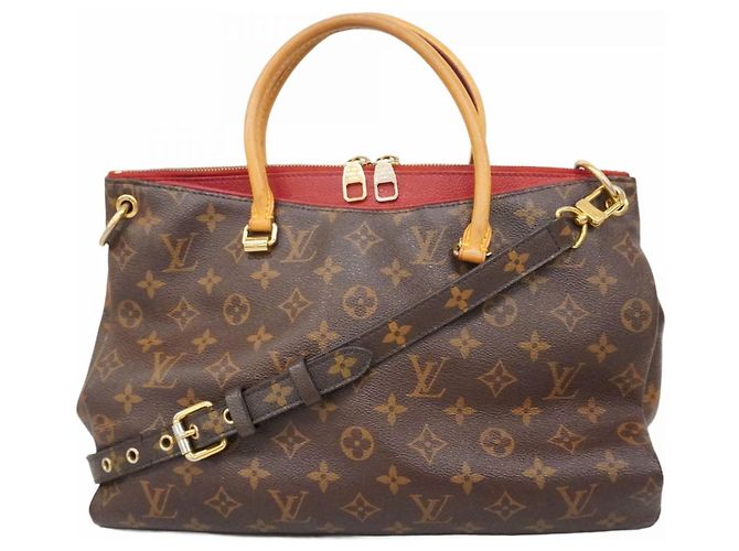 Bolsa Louis Vuitton Monogram Pallas Fuschia