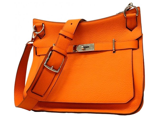 Hermès Bolsa de ombro Hermes Jypsiere 34 Laranja