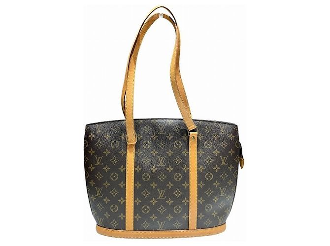 Louis Vuitton Monogram Babylon Tote Bag Braun