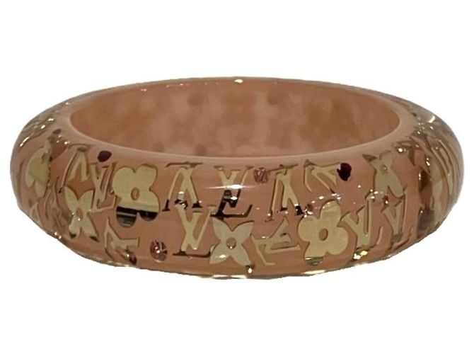 Pulseira Monogram Inclusion GM da Louis Vuitton Rosa