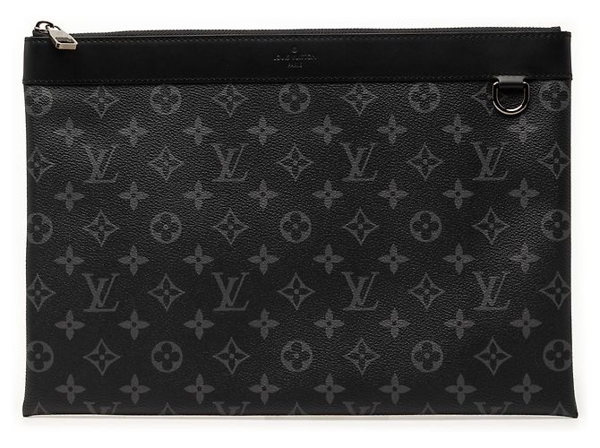 Louis Vuitton Pochette Discovery GM Monogram Eclipse nero
