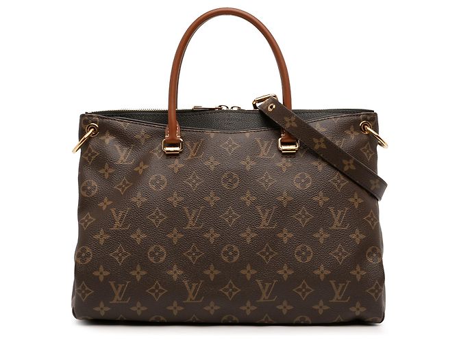 Louis Vuitton Marrón Monogram Pallas MM Castaño