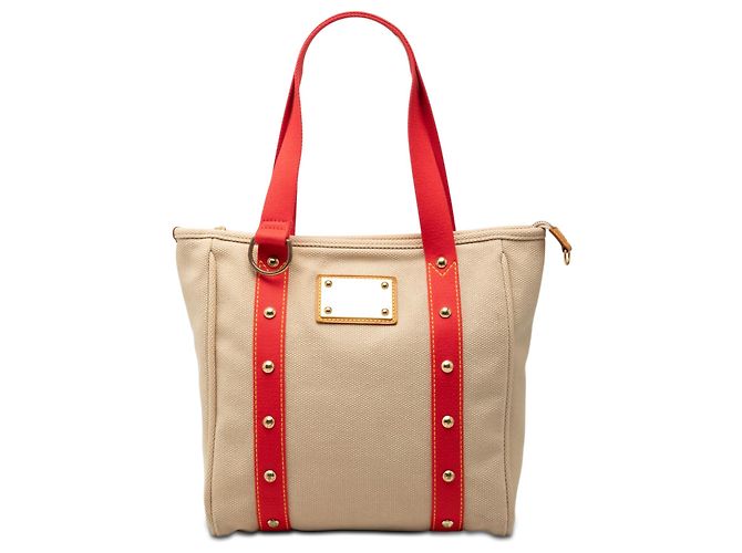 Louis Vuitton Beige Antigua Cabas MM