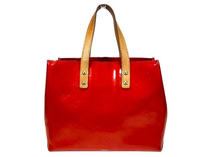 Borsa Louis Vuitton Monogram Vernis Lead PM M91088 Rosso