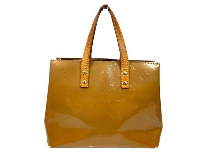Bolsa Louis Vuitton Monogram Vernis Lead PM M91334 Avelã