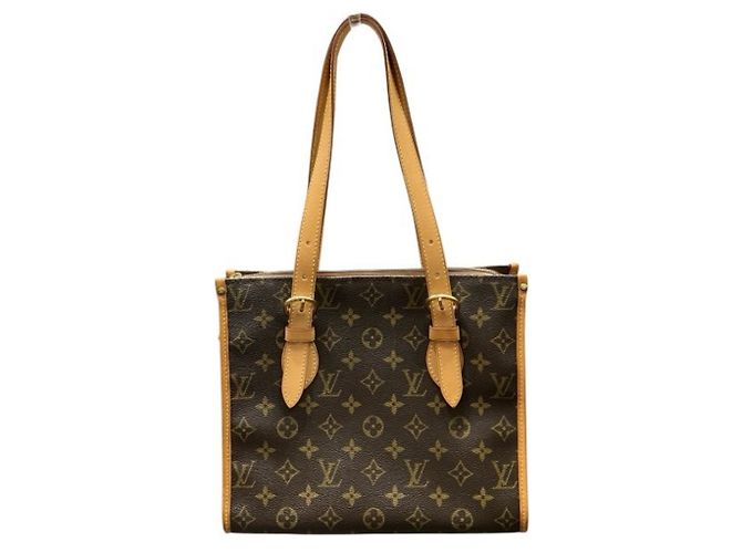 Bolsa Tote Louis Vuitton Monogram Popincourt Marrom