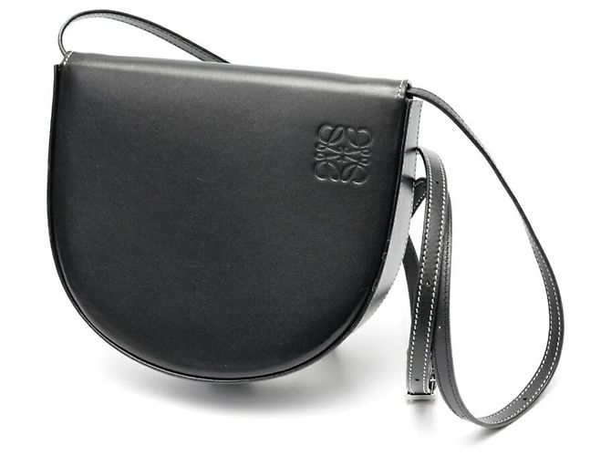 Pochette Loewe Anagram Heel Bag Noir