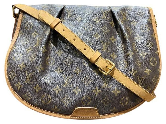Sac à main Louis Vuitton Monogram Menilmontant PM M40474 Marron