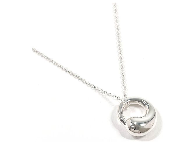 Tiffany & Co Collana Tiffany Eternal Circle Elsa Peretti Argento