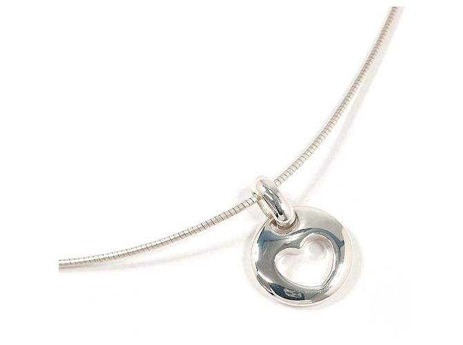 Tiffany & Co Collar Tiffany Pierced Heart Plata