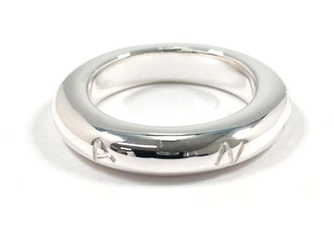 Anello a fascia Chanel Vintage Argento 925