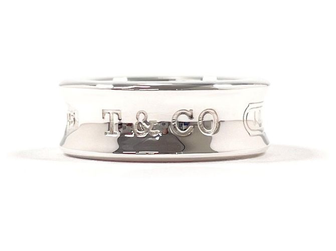 Tiffany & Co Anello Tiffany 1837 Medium Argento