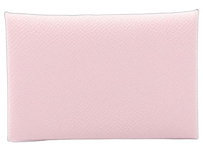 Monedero Calvi rosa Hermès