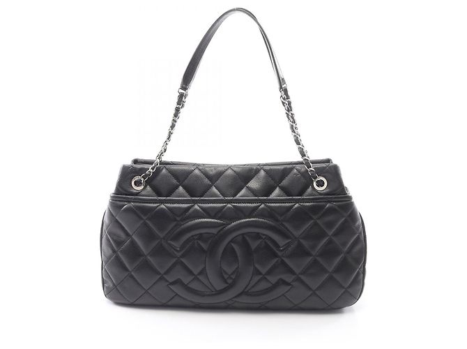 Bolso Tote Chanel Matelassé Negro