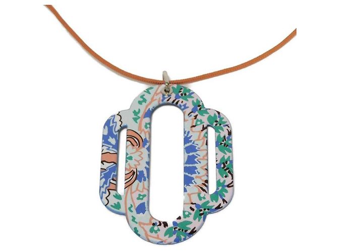 Hermès Hermes HERMES Collar con colgante Attrage Multicolor