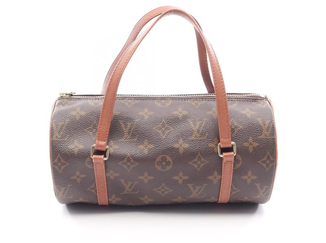 Louis Vuitton Papillon 26 Handtasche Braun Monogramm