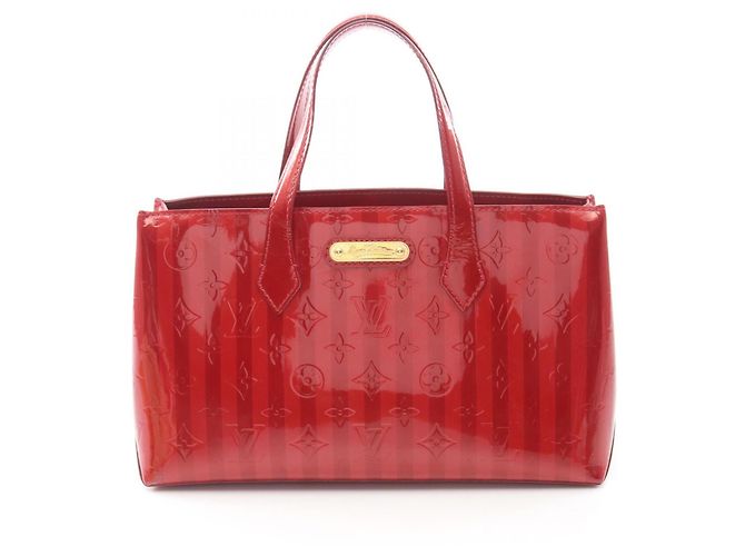 Louis Vuitton Wilshire PM Handtasche Rot Monogramm