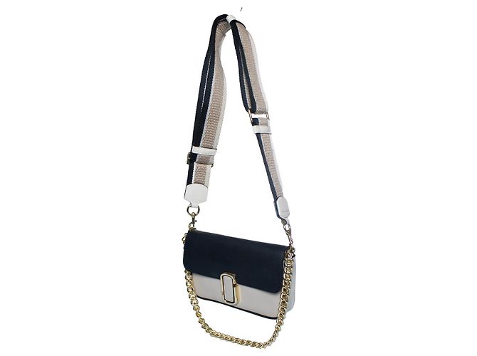 Marc Jacobs, borsa a tracolla J Marc in beige / nero Multicolore