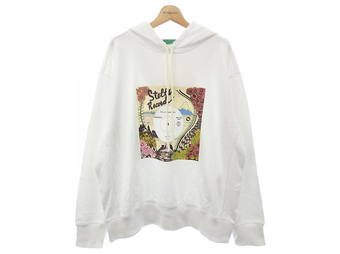 Stella Mc Cartney Stella McCartney Record Hoodie Weiß