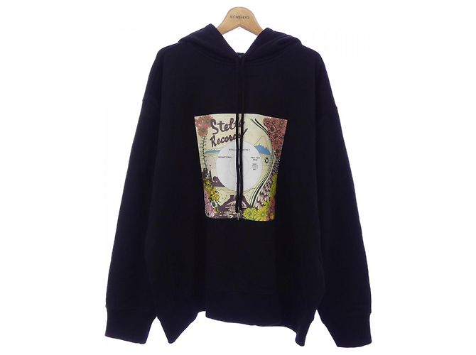 Stella Mc Cartney Stella McCartney Record Hoodie Schwarz