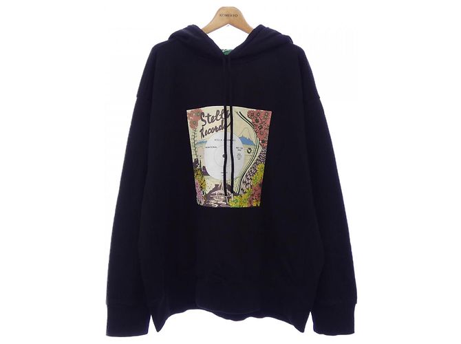 Stella Mc Cartney Felpa con cappuccio Record Stella McCartney Nero