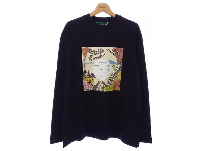 Stella Mc Cartney Camiseta larga Record de Stella McCartney Negro