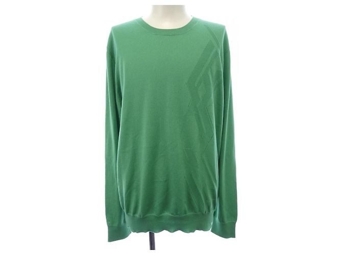 Hermès Tricô de cashmere Hermes Verde