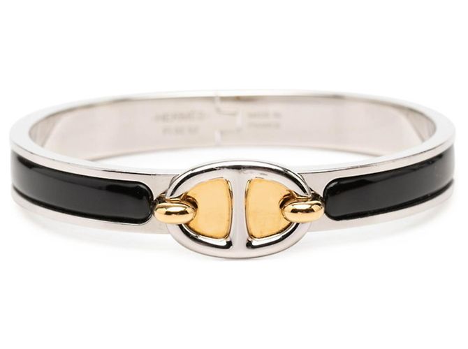 Hermès Hermes Mini Click Chaine d'Ancre Armband Schwarz 