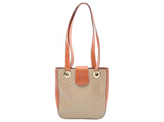 Céline Celine Triomphe Tote Bag Braun Beige