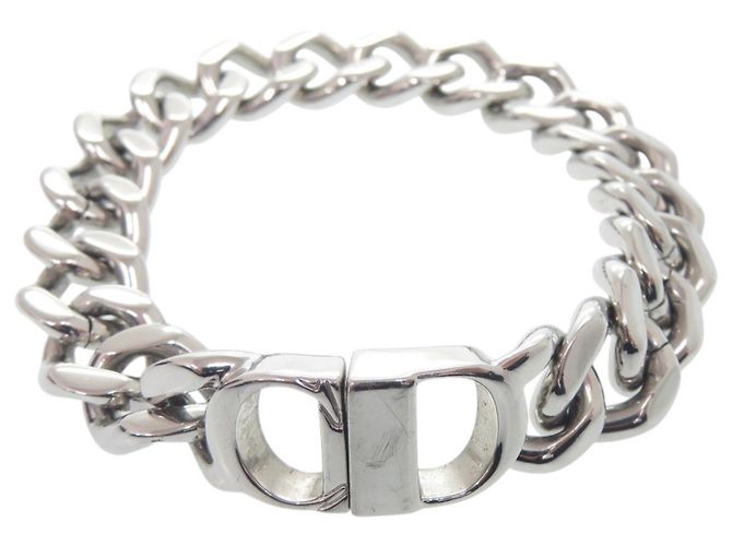 Christian Dior Silberner Charm-Armband
