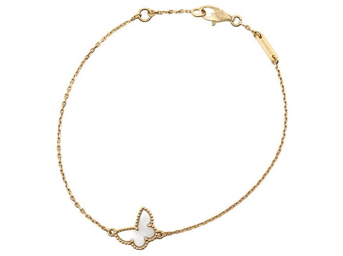 Pulseira charm Sweet Papillon de Van Cleef & Arpels Dourado