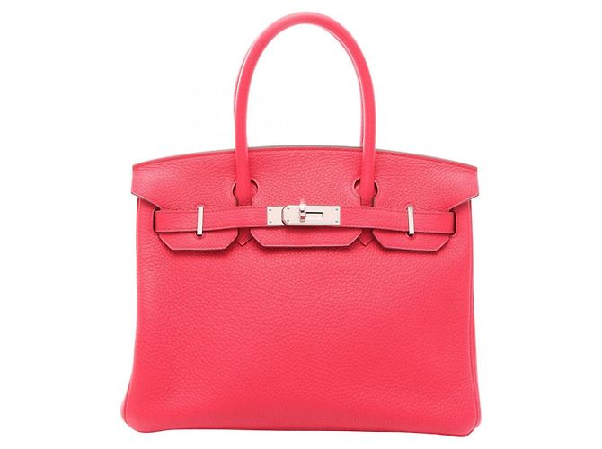 Hermès Bolso Birkin 30 Hermes en rosa