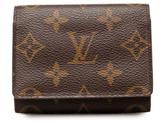 Louis Vuitton Brown Monogram Card Case