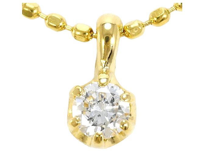 Autre Marque Collana in oro giallo 18K e diamanti D'oro