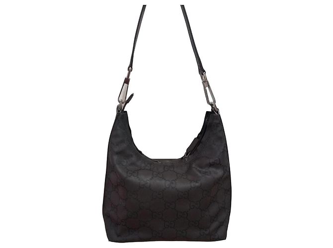 Borsa Gucci GG Monogramma Nylon Nero