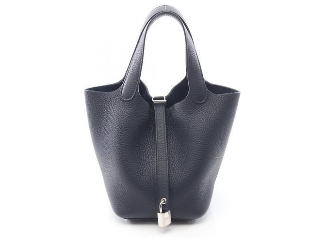 Hermès Borsa Hermes Picotin Lock PM Blu Blu navy 
