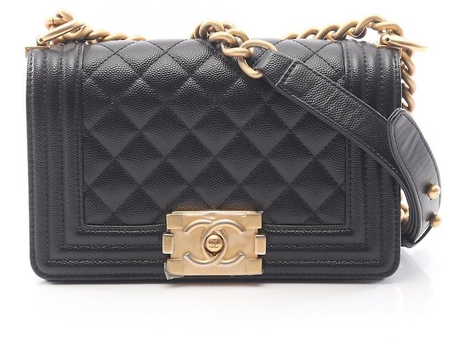 Borsa a Spalla Chanel Boy Small Nero
