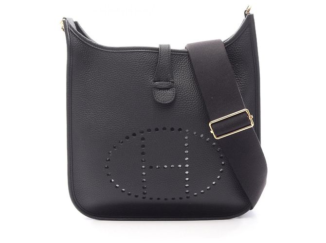 Hermès Borsa a tracolla Hermes Evelyne 3 Trois PM Nero